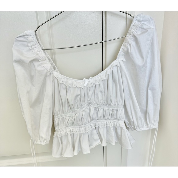 FOR LOVE & LEMONS JACKSON CROP TOP - Picture 3 of 4